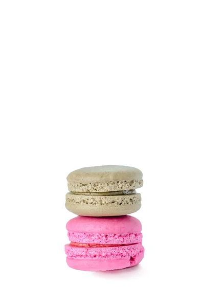 Macaroons on white — Stock Photo, Image