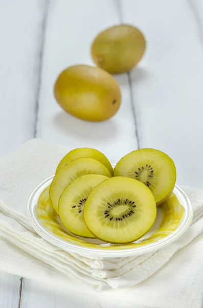 Golden kiwi fruit — Stock Photo, Image