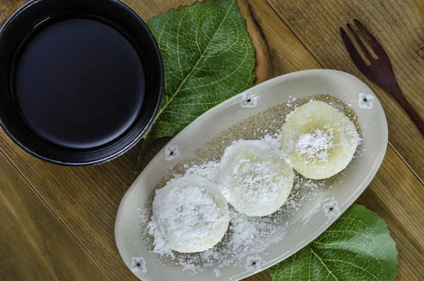 Daifuku-моті японський десерт — стокове фото