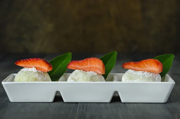 Daifuku Mochi Dessert giapponese — Foto Stock