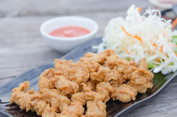 Deep fried chicken tendons — Stock Photo, Image