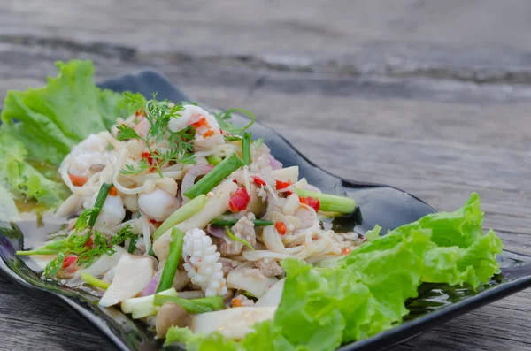 Salade de fruits de mer épicée — Photo