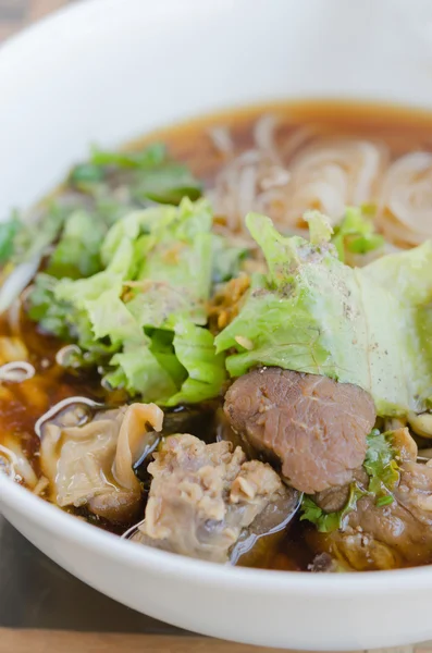 Sopa de macarrão de arroz — Fotografia de Stock