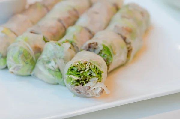 Fresh Spring Rolls — Stock Photo, Image