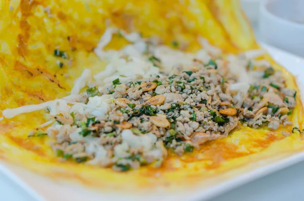 Crispy omelet — Stock Photo, Image