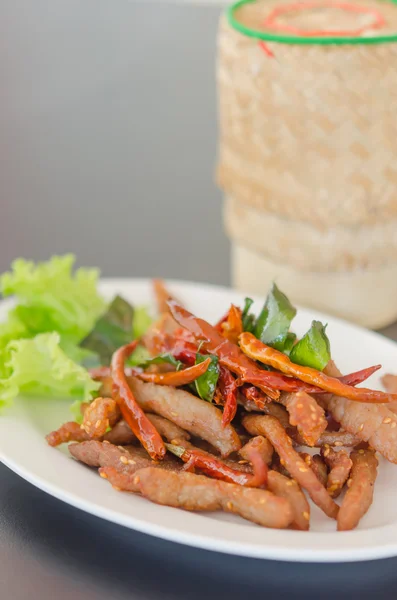 Daging goreng — Stok Foto