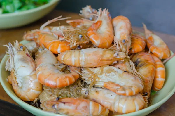 Asian baked shrimp — Stock Photo, Image