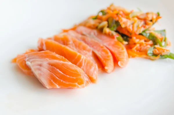 Salmão sashimi — Fotografia de Stock