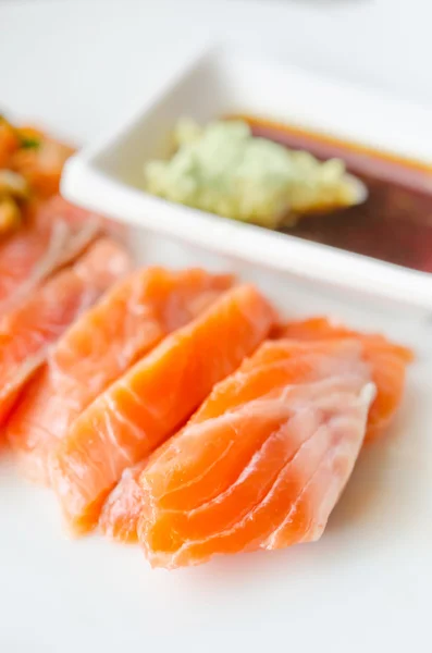 Łosoś sashimi — Zdjęcie stockowe