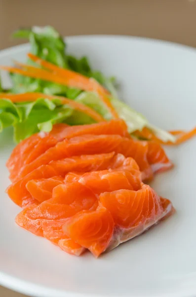 Salmon sashimi — Stock Photo, Image