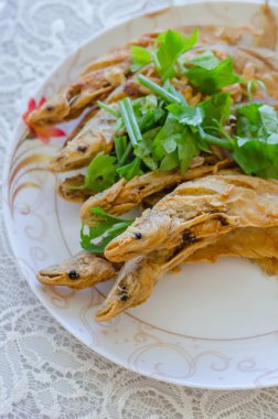 Fried bıyık Sheatfish 