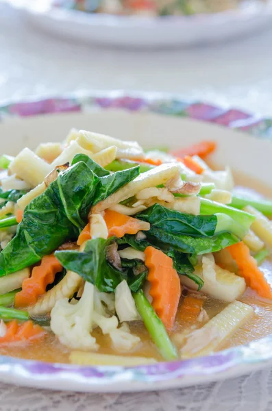 Stir fried vegetables — Zdjęcie stockowe