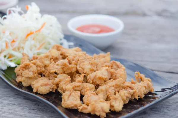 Tendões de frango frito — Fotografia de Stock