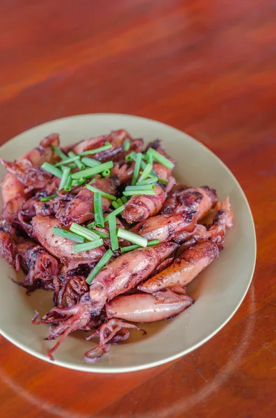 Fried squid — Stock Photo, Image