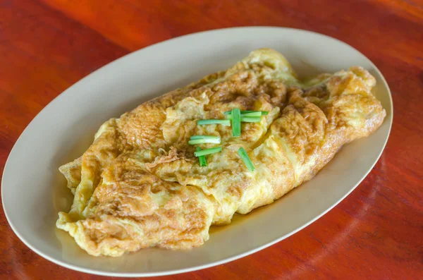 Thaise omelet — Stockfoto