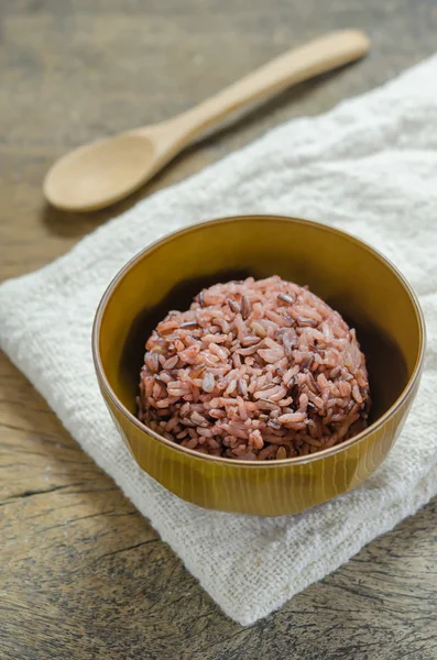 Arroz cocido de Riceberry —  Fotos de Stock