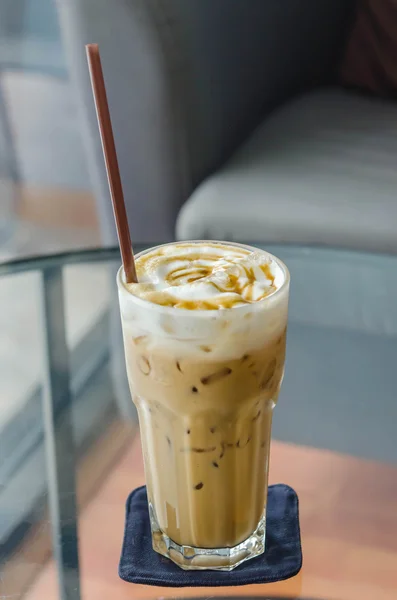 Karamel Macchiato — Stockfoto