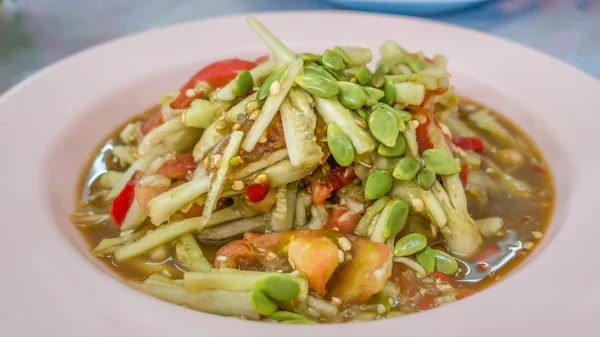 Salade de concombre épicée — Photo