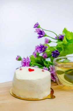 Hindistan cevizli kremalı pasta 