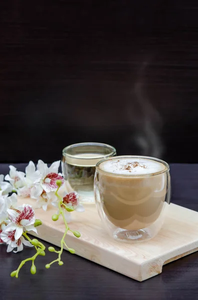 Tazza di caffè caldo — Foto Stock