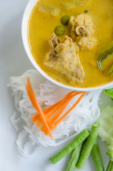 Thaise curry voedsel — Stockfoto