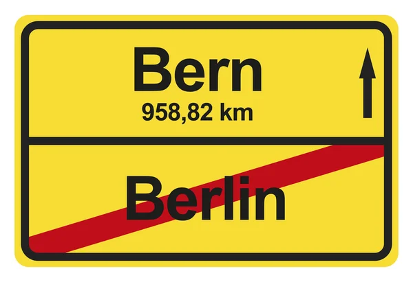 German City Limits — Stock Photo, Image