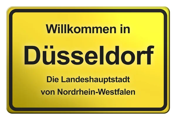 Deutsche Stadtgrenzen — Stockfoto