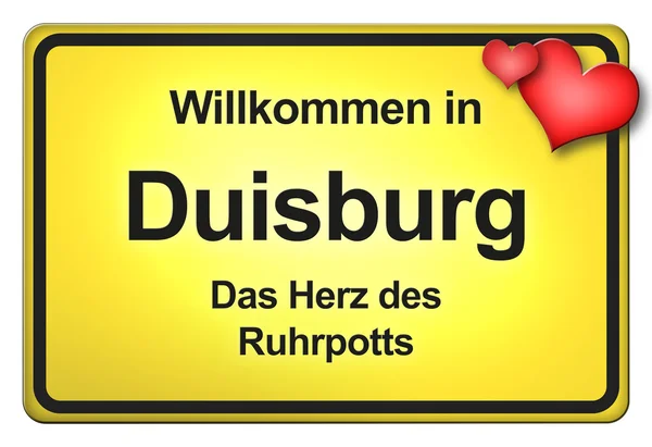 Willkommen bei uns — Stock fotografie