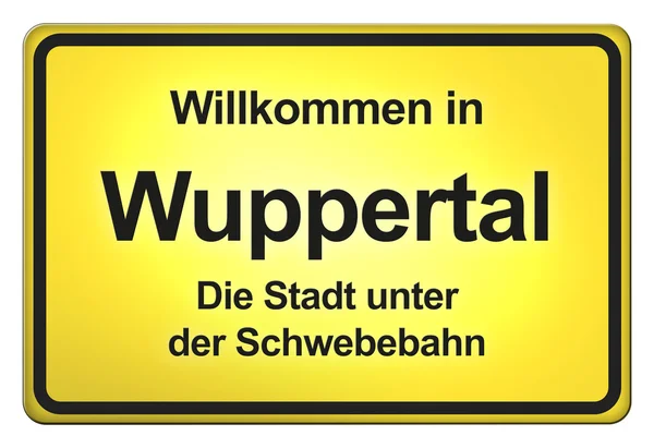 Willkommen bei uns — Stockfoto