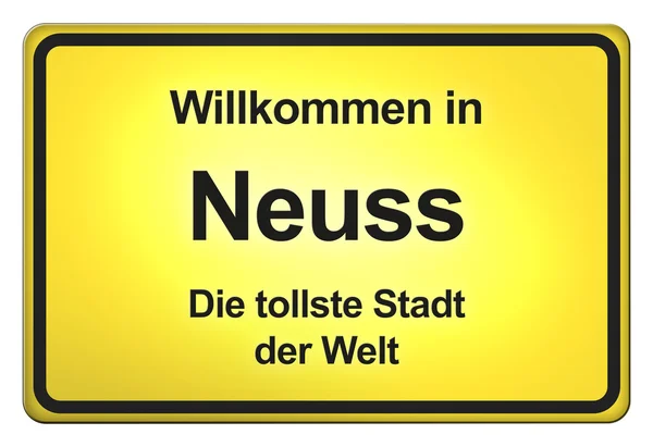 Willkommen bei uns — Stockfoto