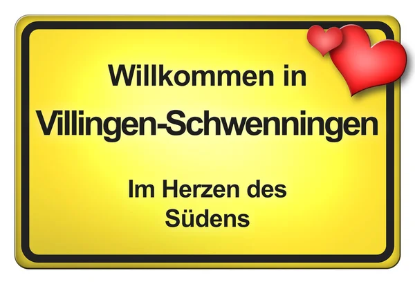 Willkommen bei uns — Stockfoto