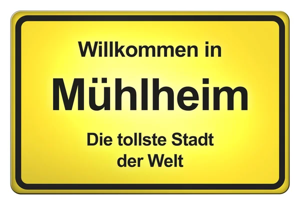 Willkommen bei uns — Stockfoto