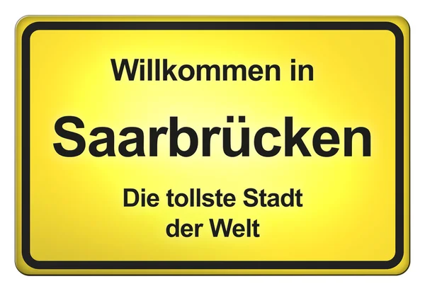 Willkommen bei uns — Stockfoto