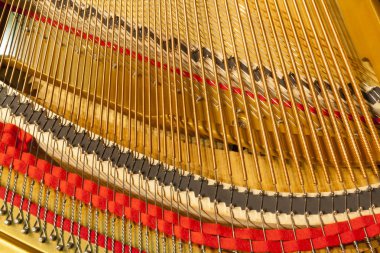 piyano dizeleri yakın çekim