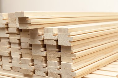 yığın üzerinde ahşap paneller