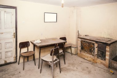 tozlu eski Oda 