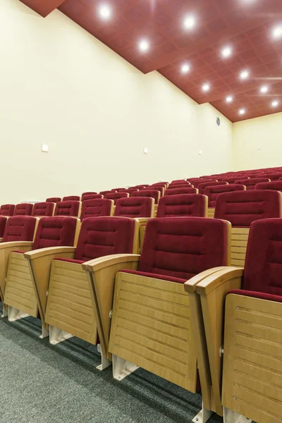 Židle v kino sále — Stock fotografie