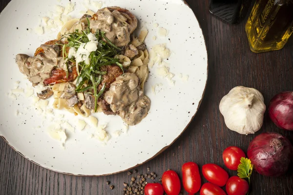 Veal medallions portion — Stock Photo, Image