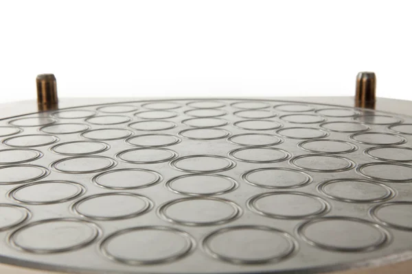 Metal circle background — Stock Photo, Image