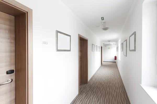 Hotel hallway — Stock Photo, Image