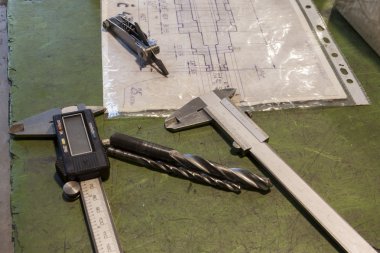 ölçme aletleri ve matkaplar