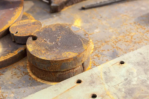 Rusted scrap metal — Stock Photo, Image