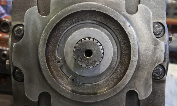 Детали гидравлических двигателей — стоковое фото