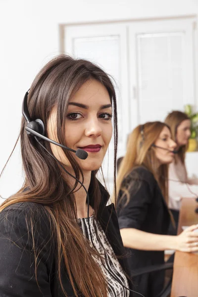 Call center ondersteuning — Stockfoto