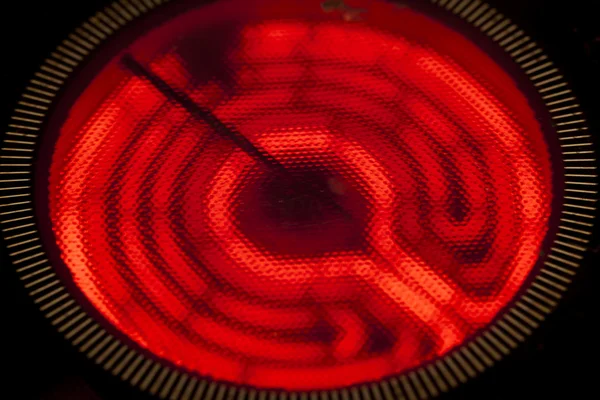 Electric burner close up — Stock Photo, Image