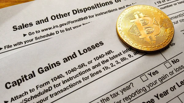 Kripto para ve sermaye kazancı. Bitcoin 8949 formunda ve 1040 formunun D takviminde. ABD vergisi