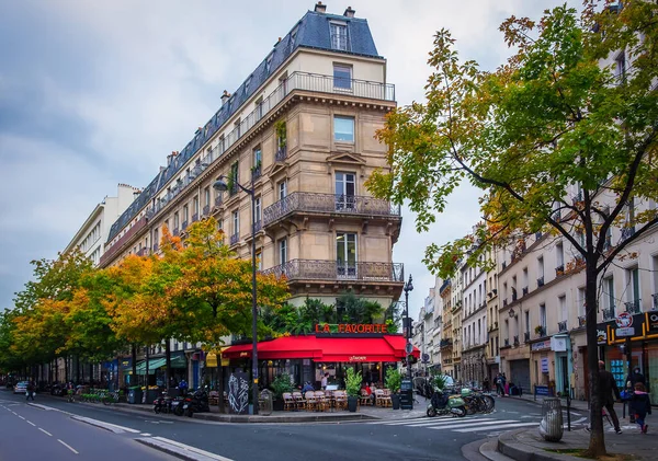 フランス 2020年2月 フェイバリットレストランの眺め首都4区 — ストック写真