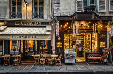 Paris, Fransa, Fev 2020, başkentin 7. bölgesinde 