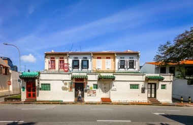 Merkez Bölge, Singapur, 6 Şubat 2024 Çin Mahallesi 'ndeki Neil Yolu' ndaki Outram Planlama Bölgesi 'nin şehir manzarası.