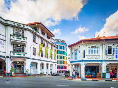 Merkez Bölge, Singapur, 6 Şubat 2024 Çin Mahallesi 'ndeki Neil Yolu' ndaki Outram Planlama Bölgesi 'nin şehir manzarası.